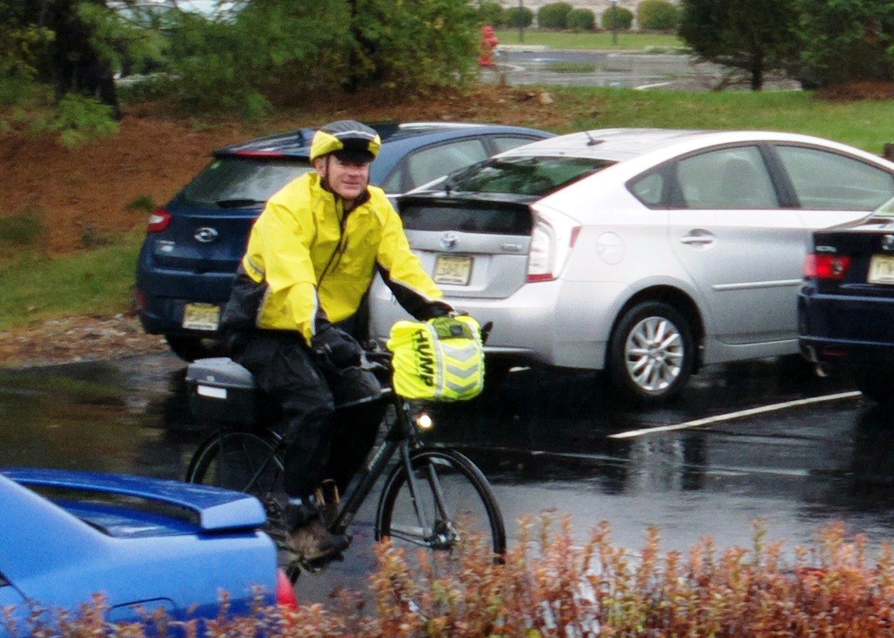 Bike Commuting Rain